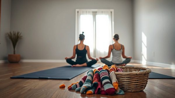 Chaussettes yoga : le choix parfait pour votre pratique